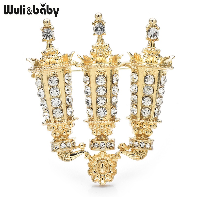 Candle Supplies Luxury - Wuli & baby, Роскошные Броши в