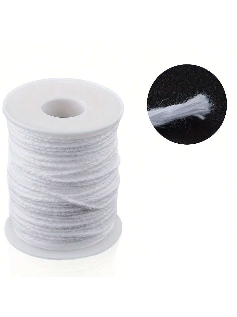 Candle Oil Supplies - Бездымный фитиль длиной 2401,57 дюйма, подходит