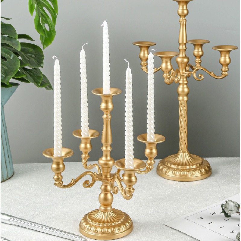 Candle Supplies Luxury - Винтажные подсвечники для свадебного декора стола,