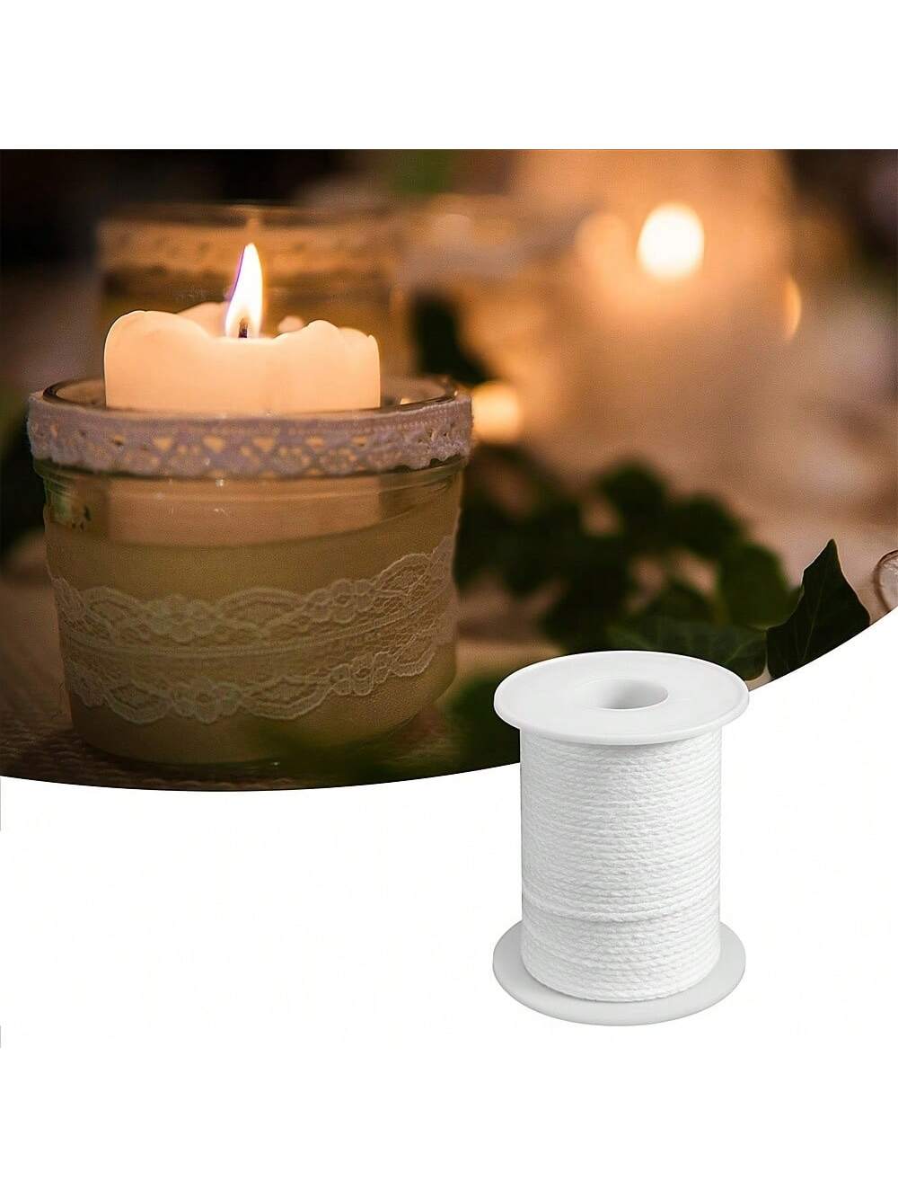Бездымный фитиль длиной 2401,5 – обзор и цена Candle Oil Supplies