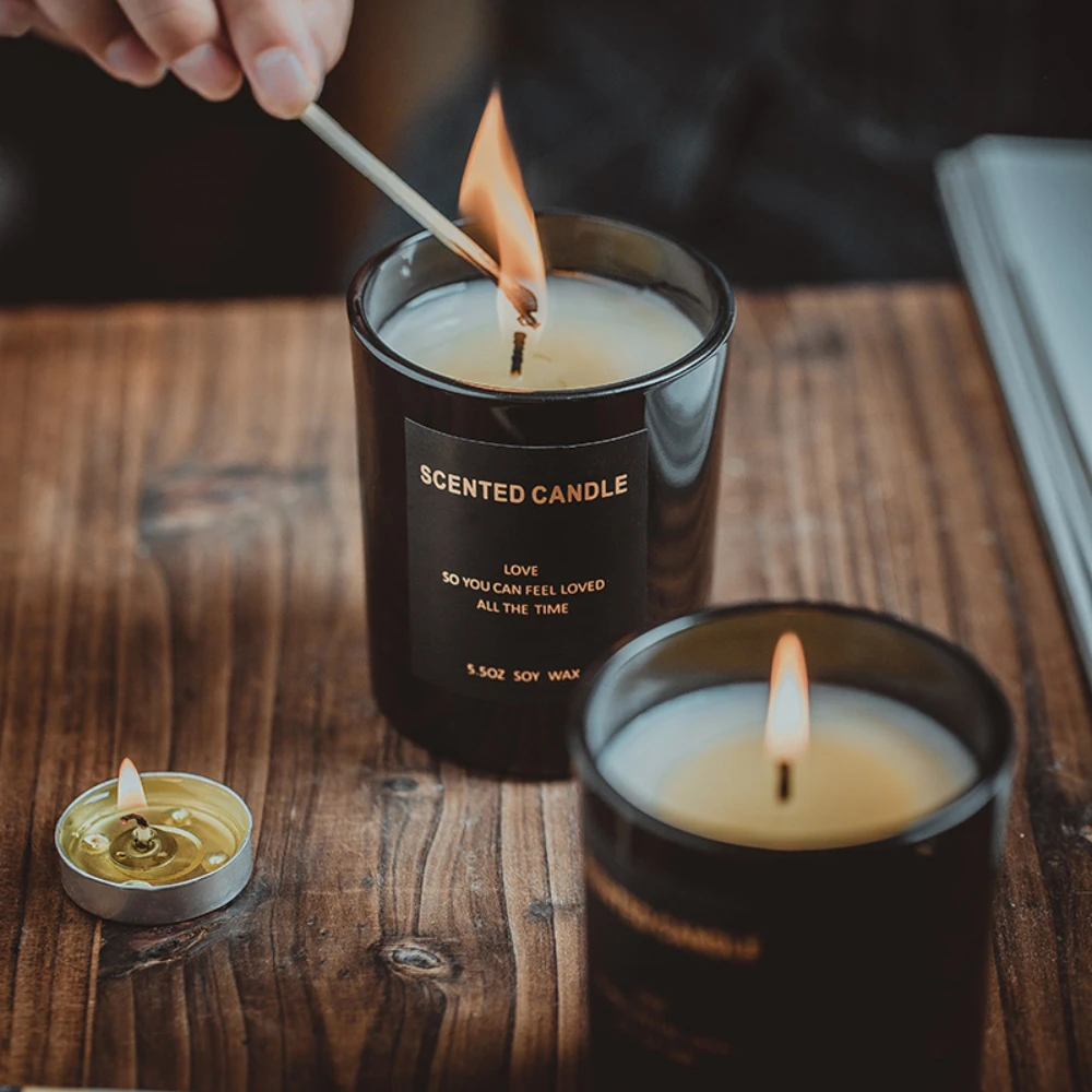 Роскошная стеклянная банка для – обзор и цена Candle Supplies Luxury
